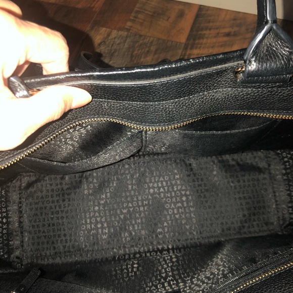 KATE SPADE BLACK TOTE BAG - Picture 12 of 15